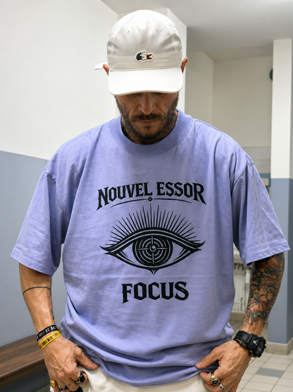 FOCUS T-shirt oversize unisexe (série limitée)