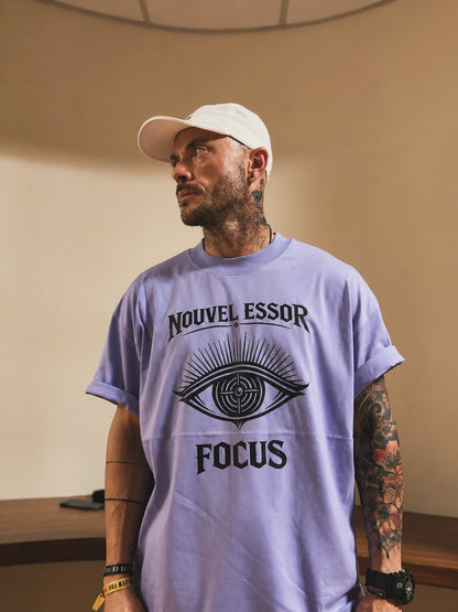 FOCUS T-shirt oversize unisexe (série limitée)