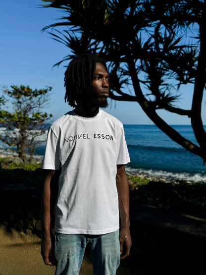 T-shirt Classique blanc unisexe