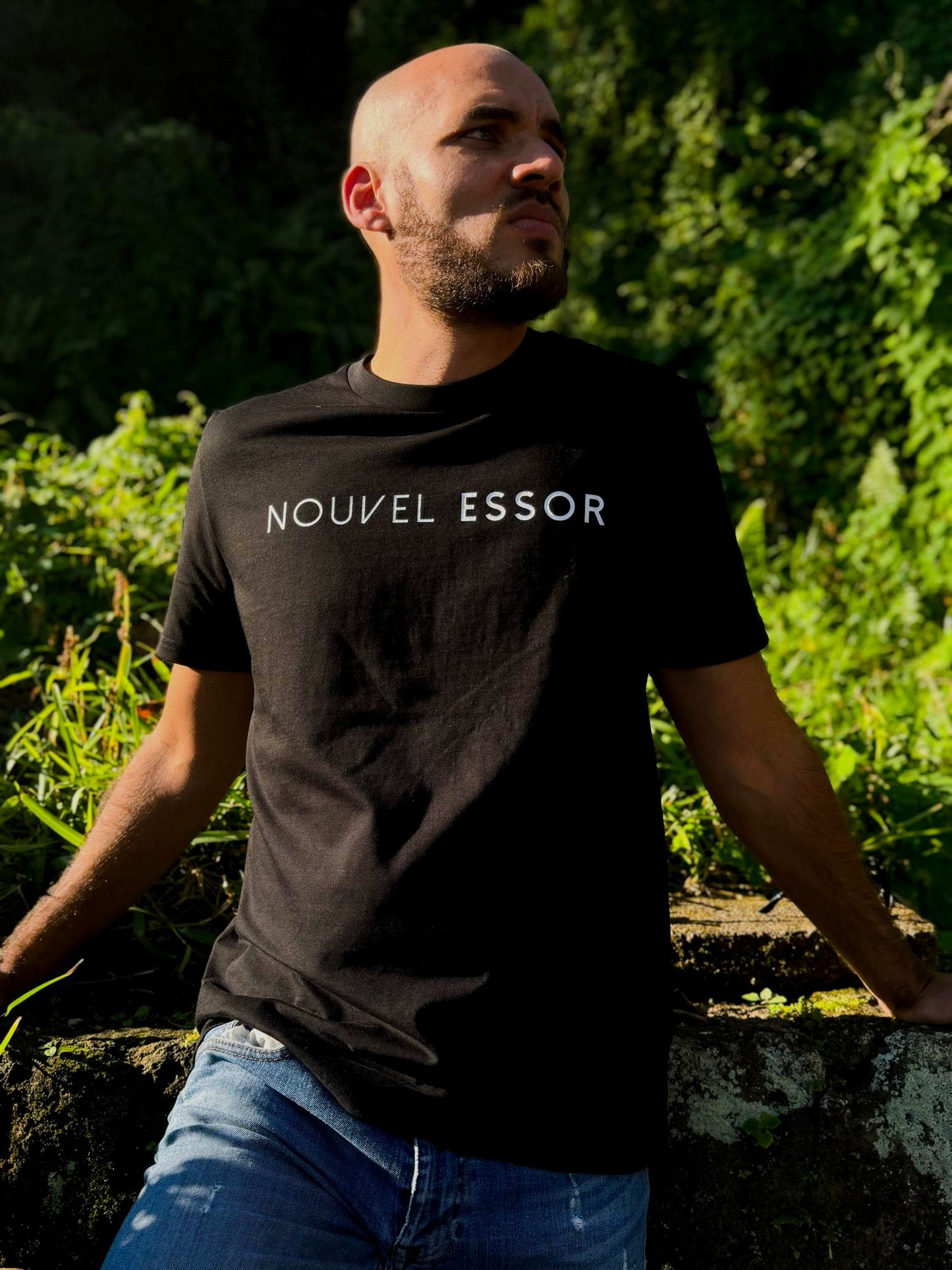 T-shirt Classique noir unisexe