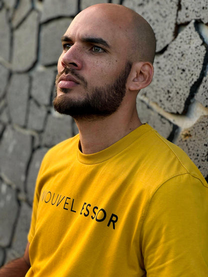 T-shirt Classique ocre unisexe