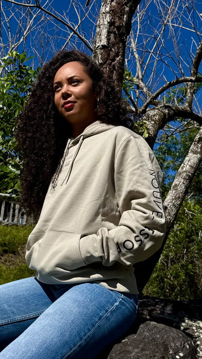 Sweatshirt à capuche stone unisexe